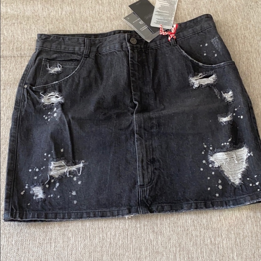 Zara denim skirt